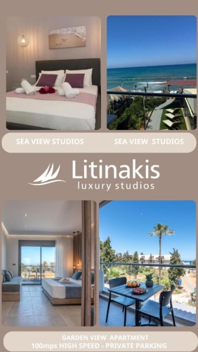 Litinakis Studios Sea View & Litinakis Studios Garden View 700 meters away