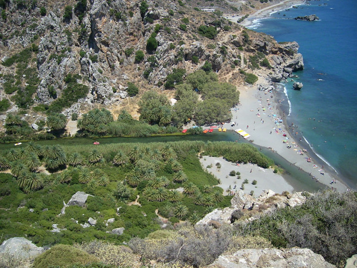 Crete - Preveli Palm Beach