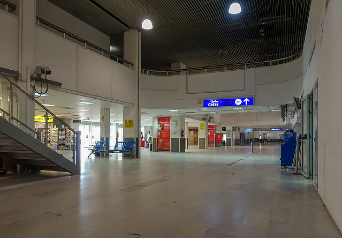 Empty Airport Terminal